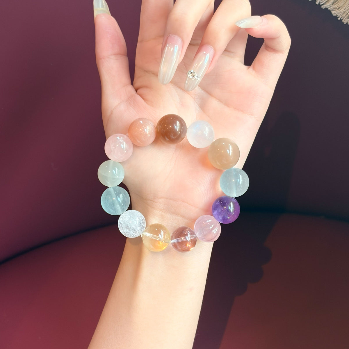 Seven Chakra Multi-Gemstone Bracelet | Energy Balance & Inner Harmony | Inspired by Eastern Wisdom