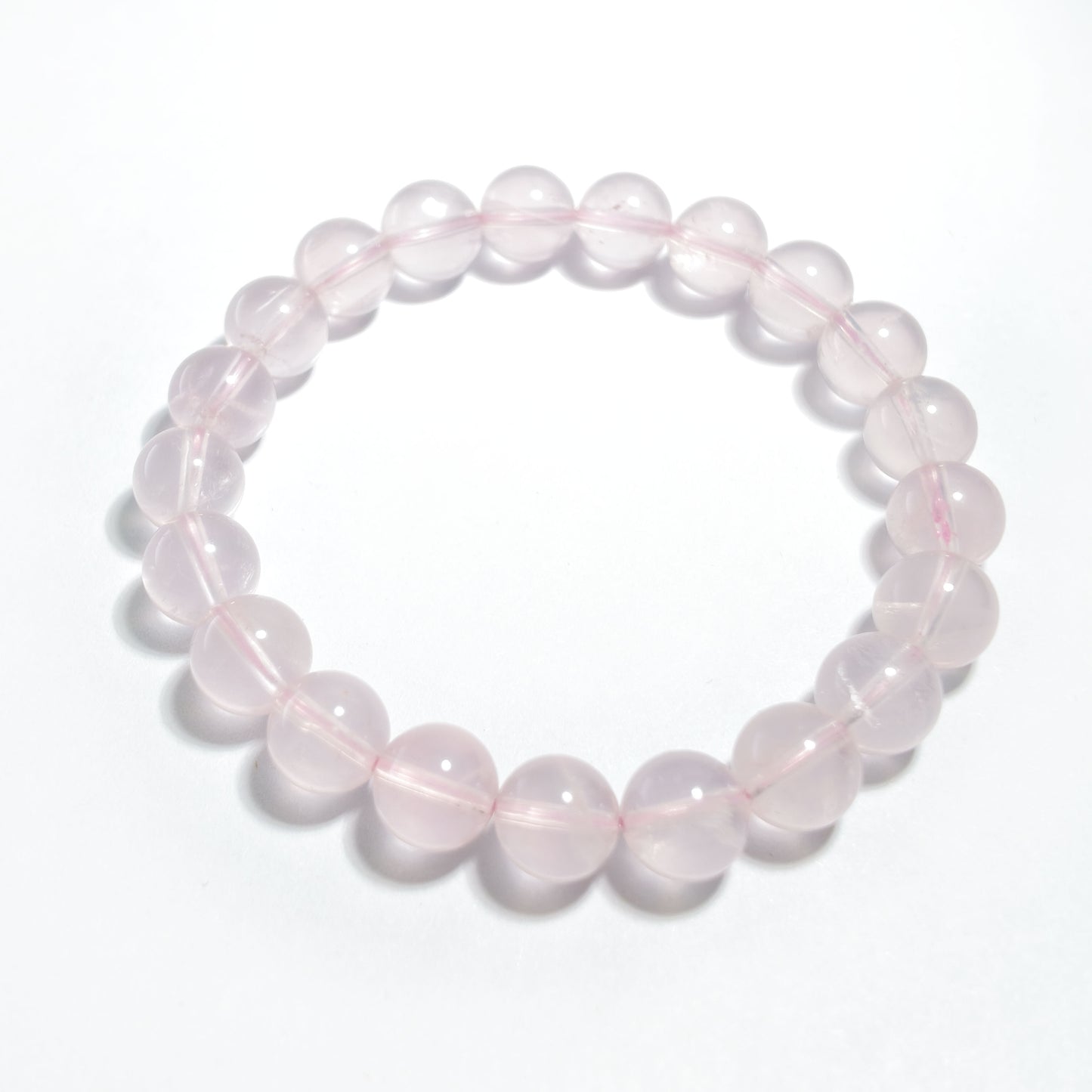 Natural Rose Quartz Bracelet | Love, Self Care & Harmony | Inspired by Eastern Wisdom