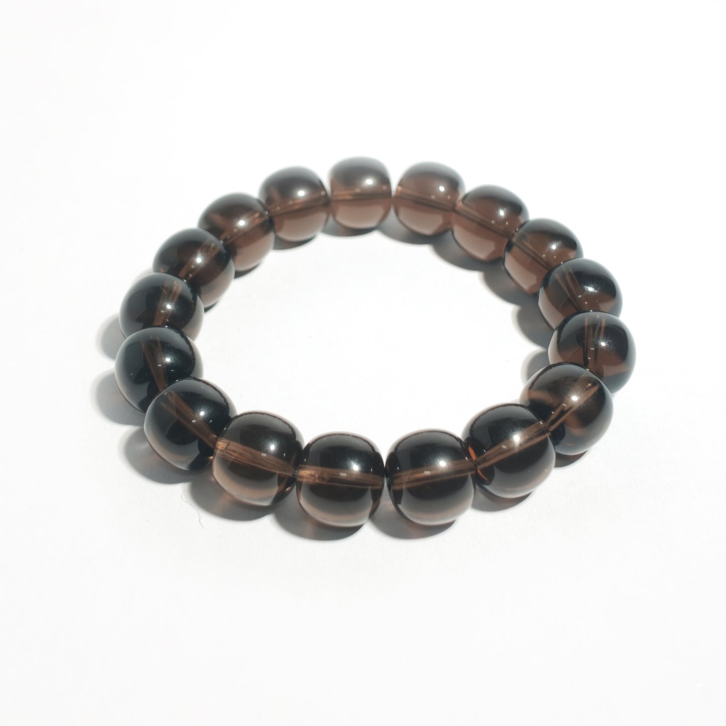Natural Smoky Quartz Bracelet | Grounding, Protection & Inner Calm | Inspired by Eastern Wisdom