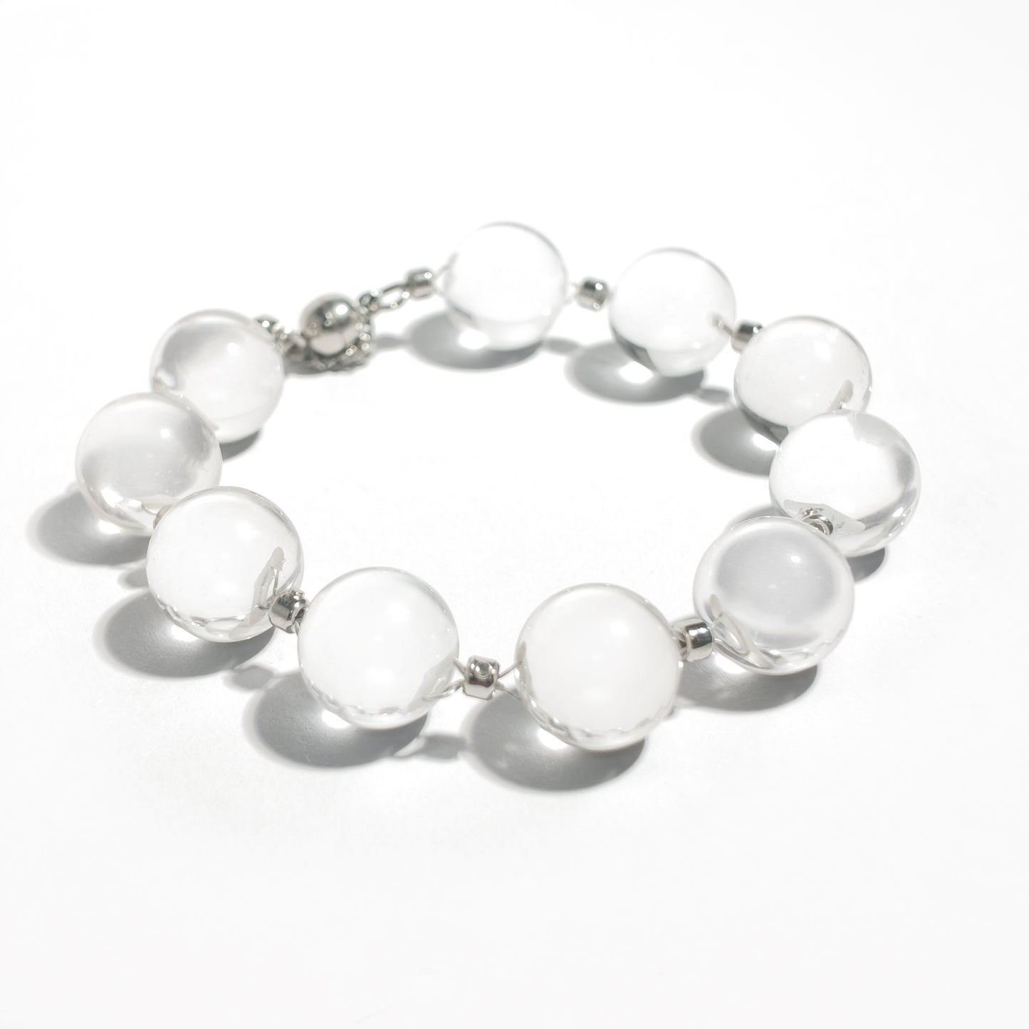 Natural Clear Quartz Bracelet | Clarity, Balance & Pure Intention | Inspired by Eastern Wisdom