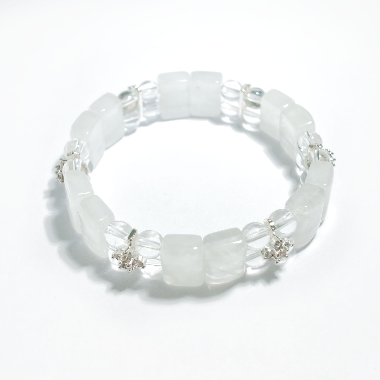 Natural Clear Quartz Bracelet | Clarity, Purity & Balance | Inspired by Eastern Wisdom