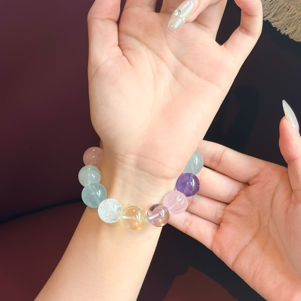 Seven Chakra Multi-Gemstone Bracelet | Energy Balance & Inner Harmony | Inspired by Eastern Wisdom