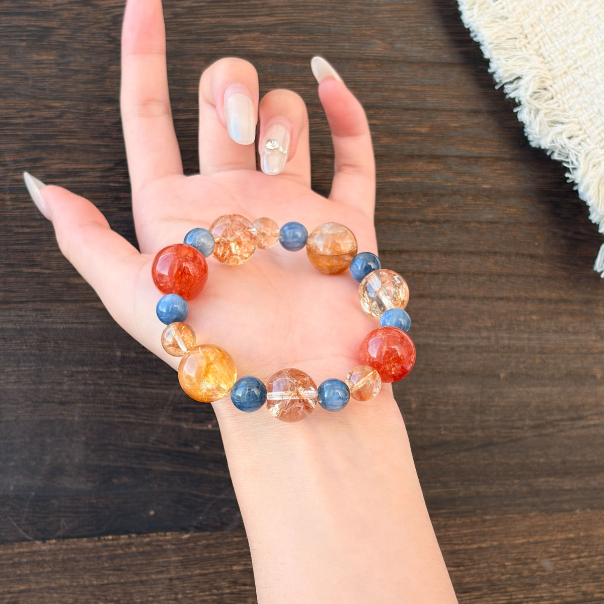 Natural Multi-Gemstone Bracelet | Confidence, Harmony & Positive Energy | Inspired by Eastern Wisdom