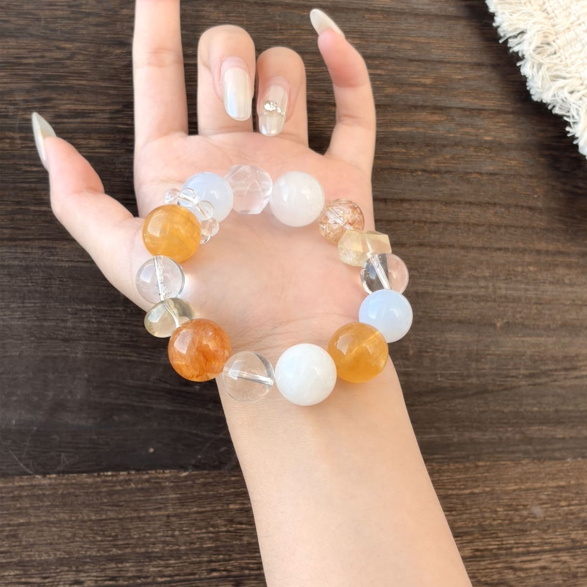 Natural Fortune Gathering Multi-Gemstone Bracelet | Abundance, Harmony & Positive Energy | Inspired by Eastern Wisdom