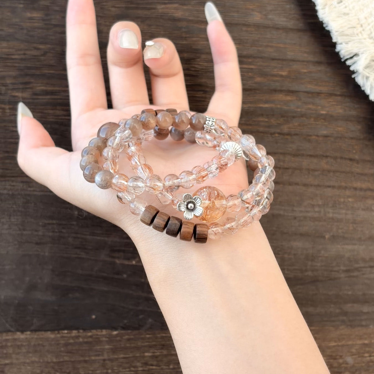 Natural Multi-Gemstone Bracelet | Confidence, Abundance & Balance | Inspired by Eastern Wisdom