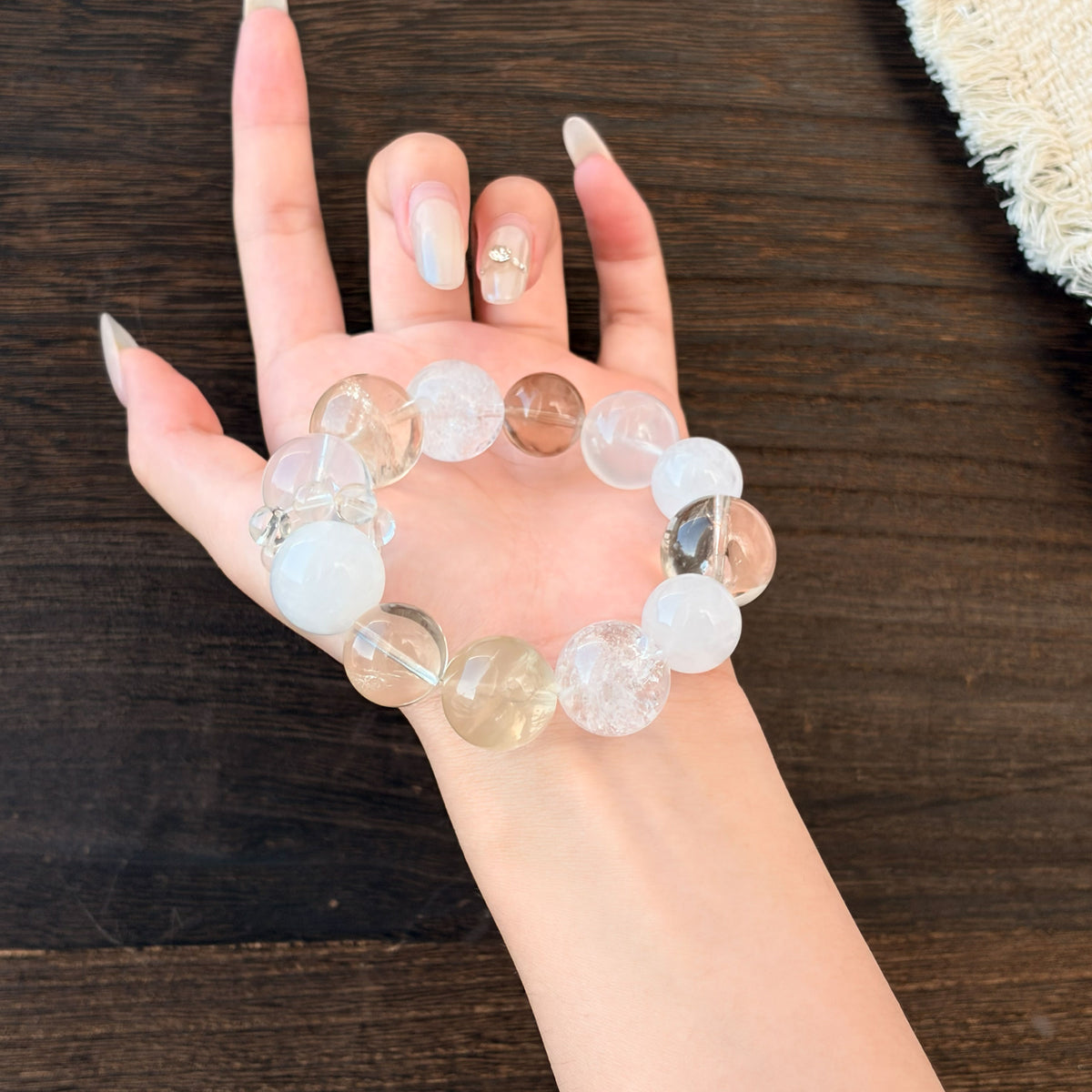 Natural Multi-Gemstone Bracelet | Abundance, Clarity & Balance | Inspired by Eastern Wisdom