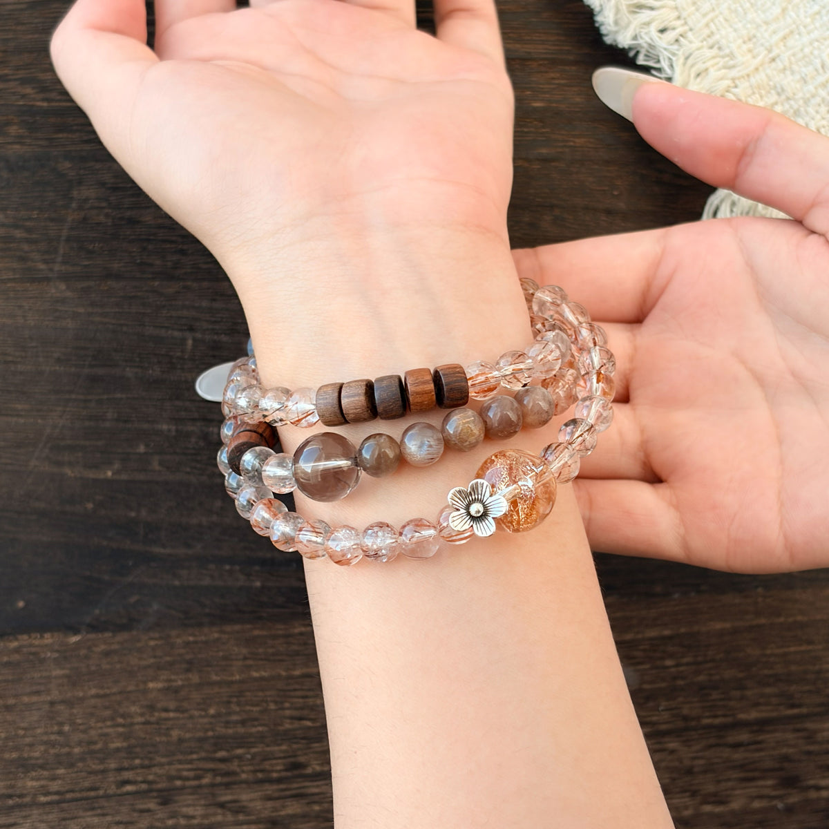 Natural Multi-Gemstone Bracelet | Confidence, Abundance & Balance | Inspired by Eastern Wisdom
