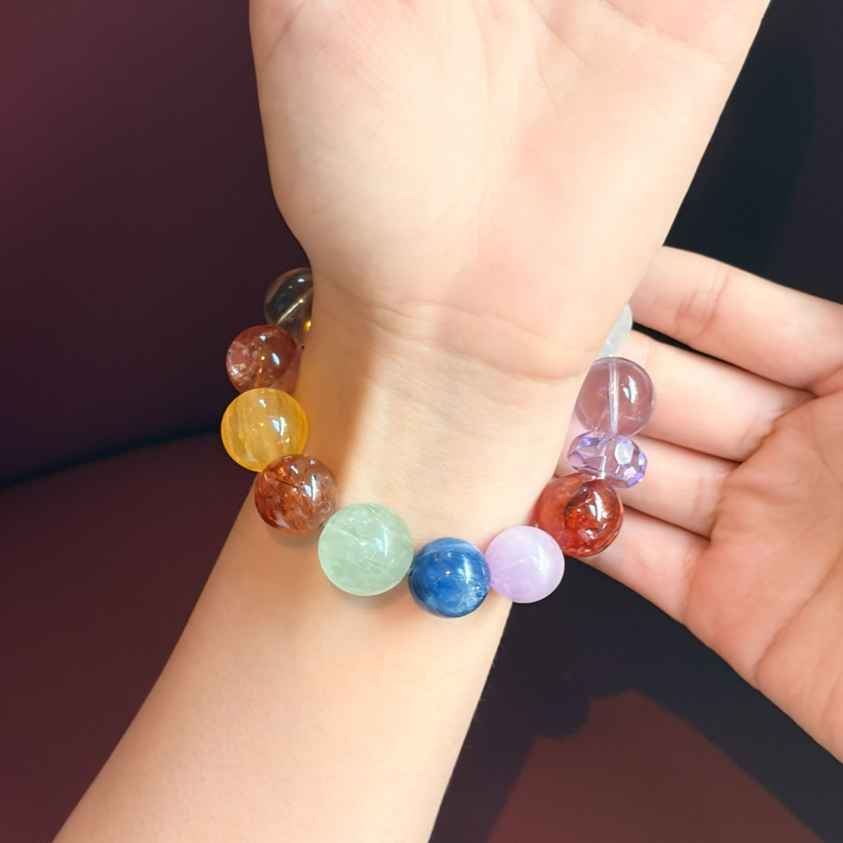 Natural Balance Multi-Gem Crystal Bracelet | Harmony, Balance & Positive Energy | Inspired by Eastern Wisdom