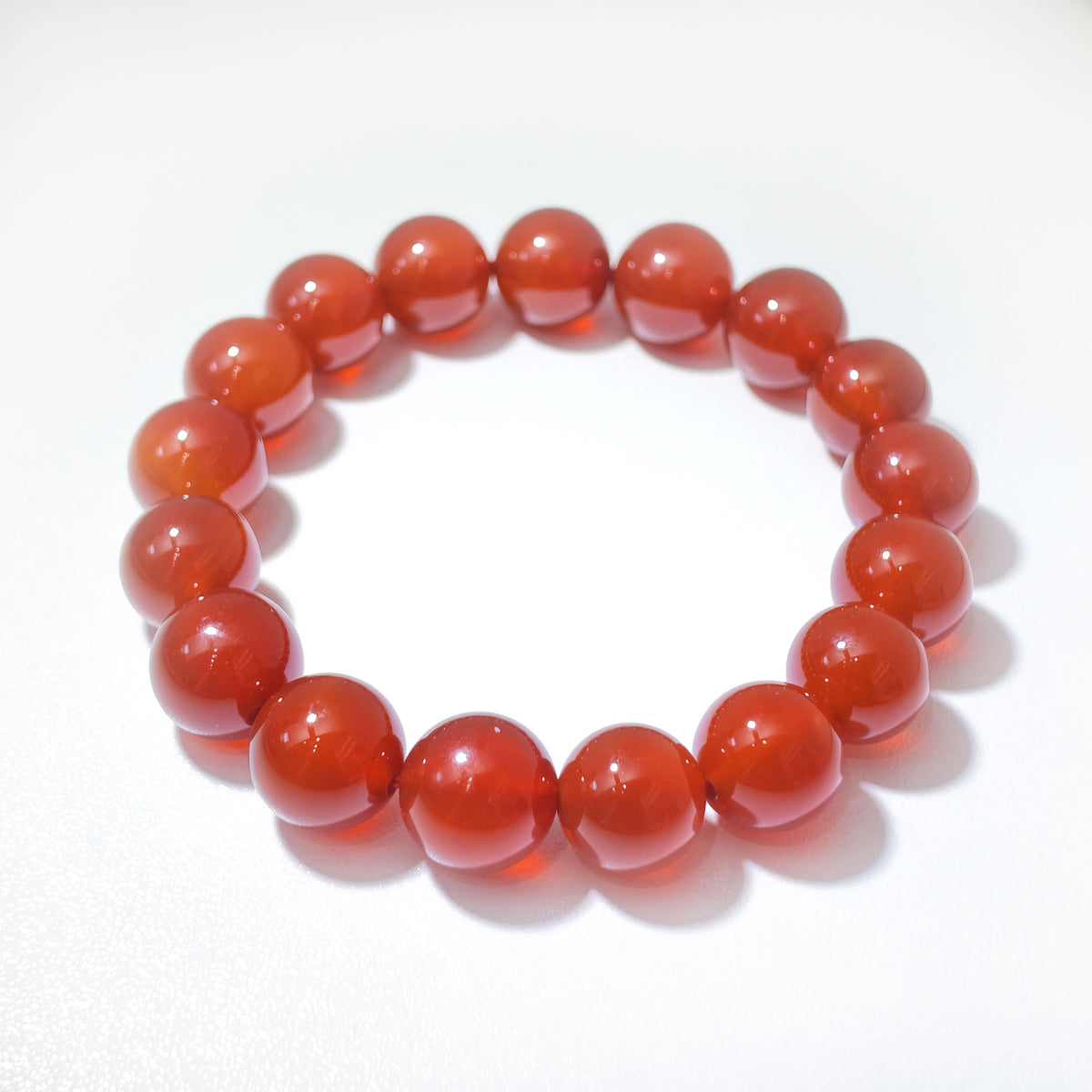 Natural Red Agate Crystal Bracelet – Confidence, Vitality & Good Fortune Inspired by Eastern Wisdom