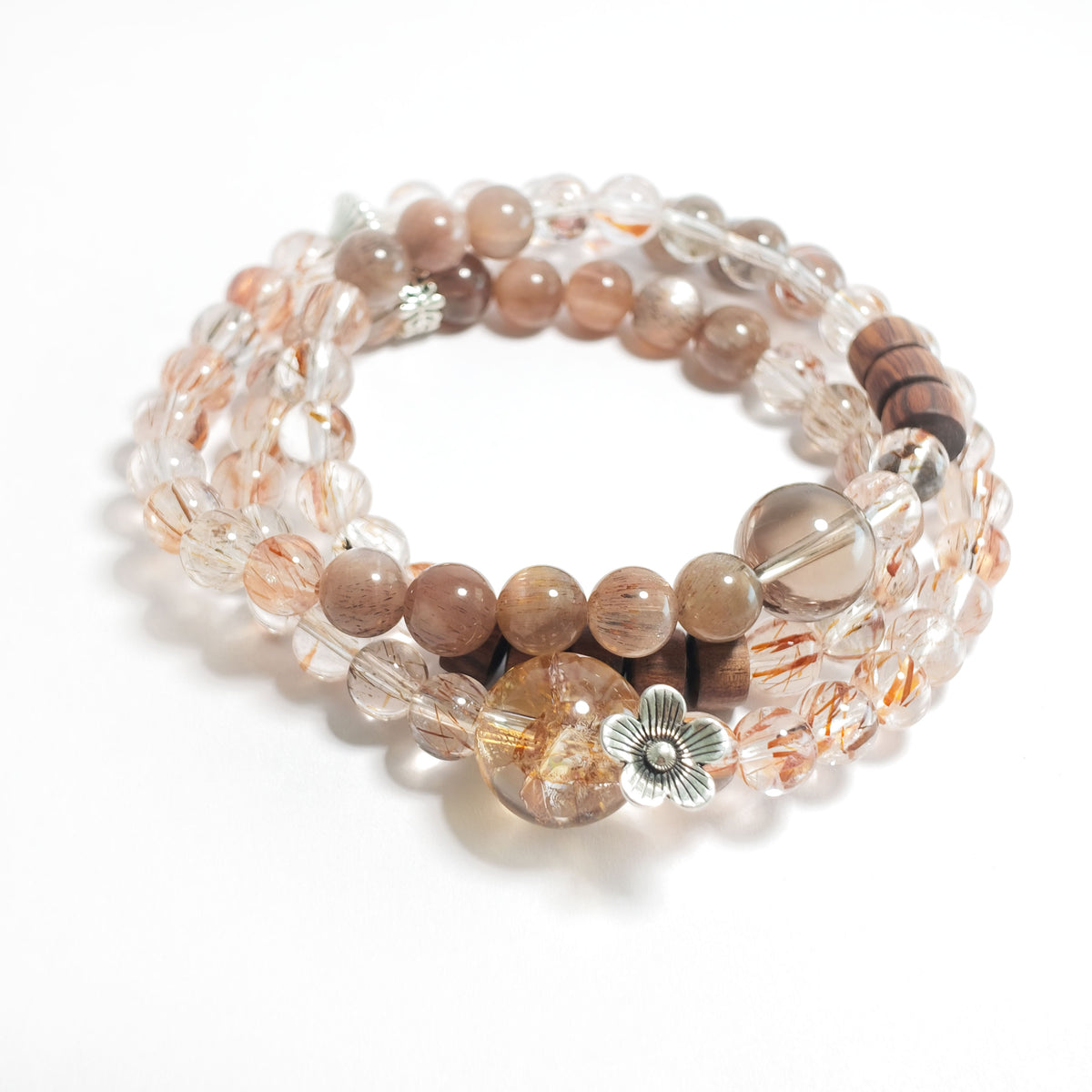 Natural Multi-Gemstone Bracelet | Confidence, Abundance & Balance | Inspired by Eastern Wisdom
