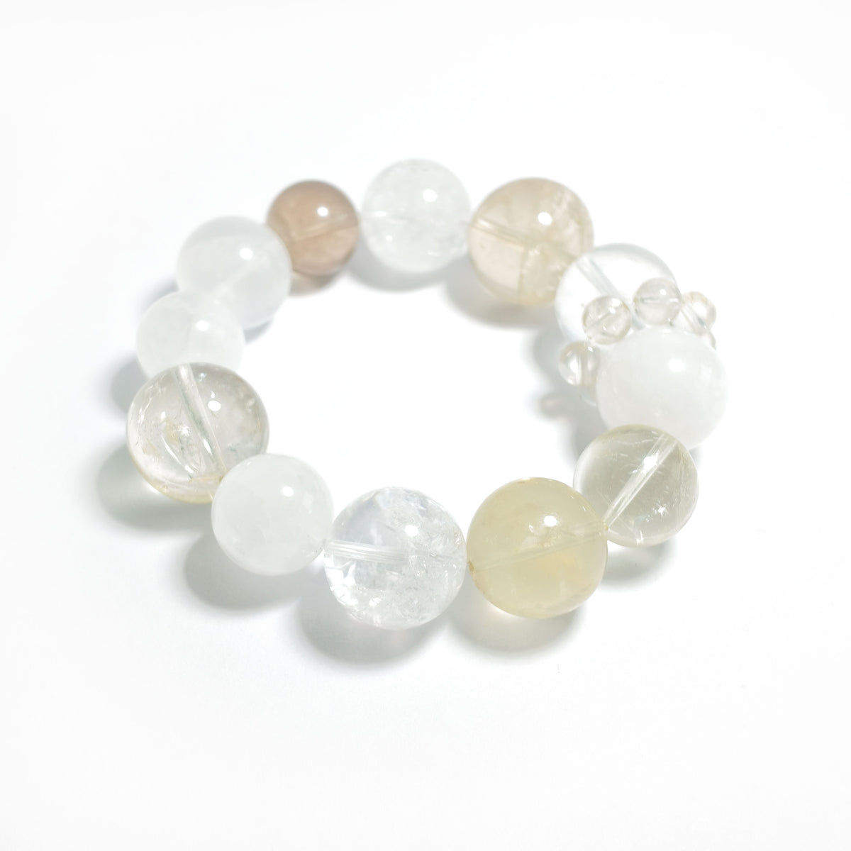 Natural Multi-Gemstone Bracelet | Abundance, Clarity & Balance | Inspired by Eastern Wisdom