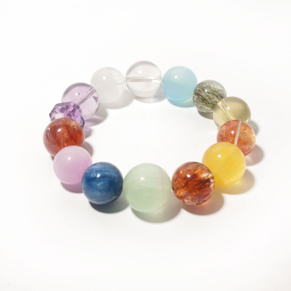 Natural Balance Multi-Gem Crystal Bracelet | Harmony, Balance & Positive Energy | Inspired by Eastern Wisdom