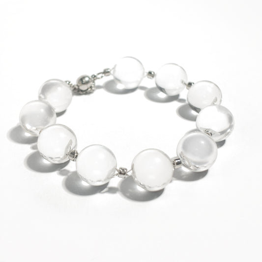 Natural Clear Quartz Bracelet | Clarity, Balance & Pure Intention | Inspired by Eastern Wisdom
