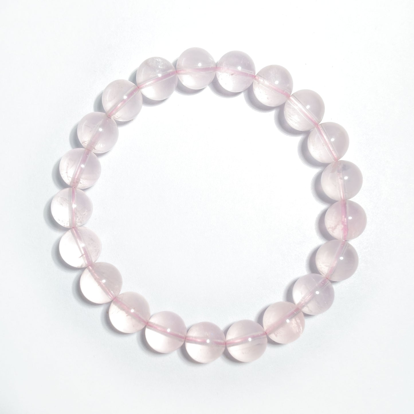 Natural Rose Quartz Bracelet | Love, Self Care & Harmony | Inspired by Eastern Wisdom