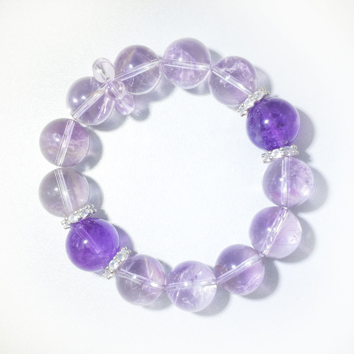 Natural Amethyst Bracelet | Intuition & Inner Peace | Inspired by Eastern Wisdom