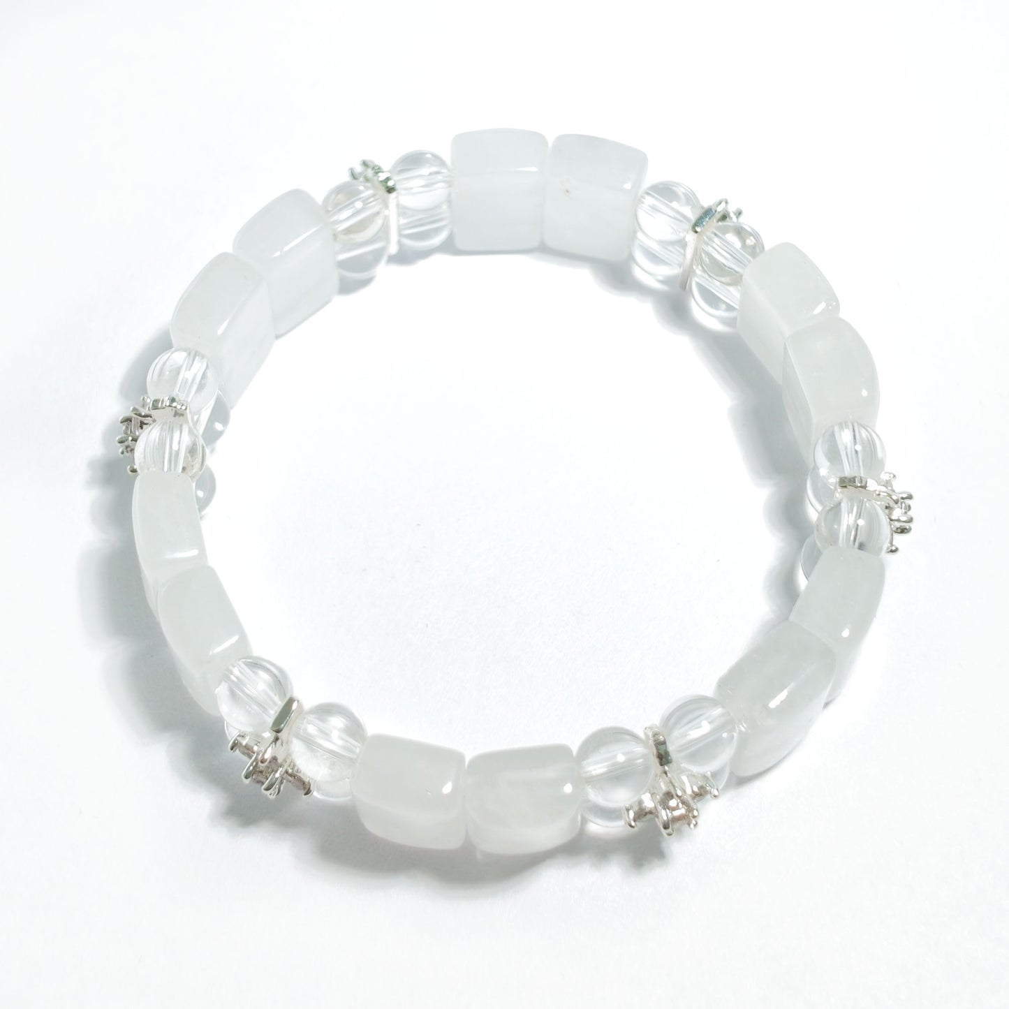 Natural Clear Quartz Bracelet | Clarity, Purity & Balance | Inspired by Eastern Wisdom