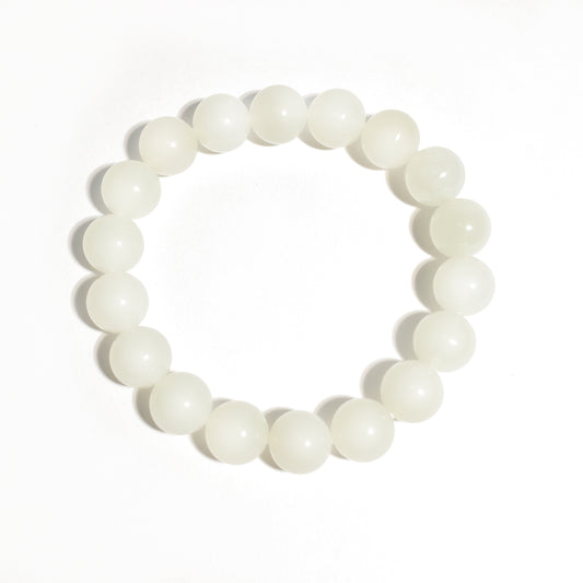 Natural Hetian Jade Bracelet | Harmony, Purity & Inner Peace | Inspired by Eastern Wisdom