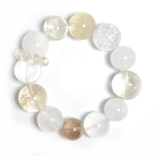 Natural Multi-Gemstone Bracelet | Abundance, Clarity & Balance | Inspired by Eastern Wisdom