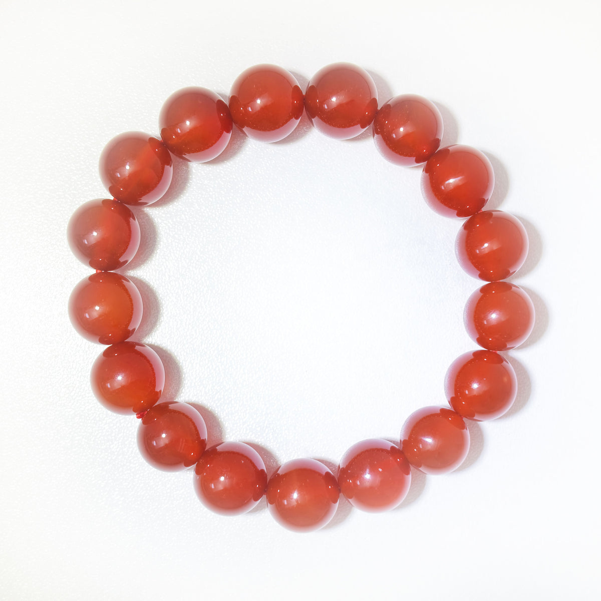 Natural Red Agate Crystal Bracelet – Confidence, Vitality & Good Fortune Inspired by Eastern Wisdom
