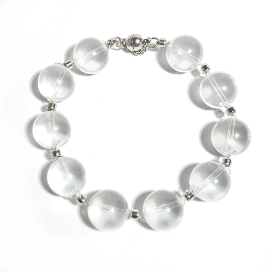 Natural Clear Quartz Bracelet | Clarity, Balance & Pure Intention | Inspired by Eastern Wisdom