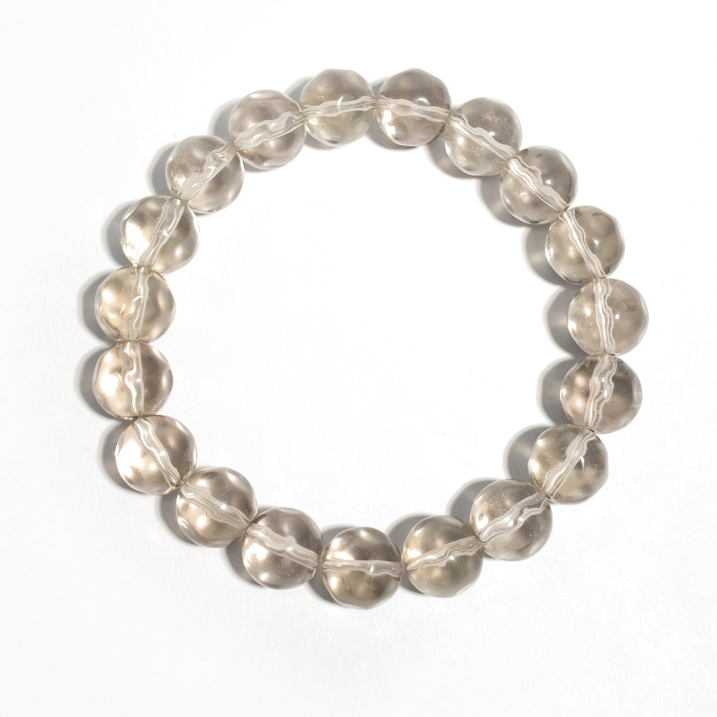 Natural Smoky Quartz Bracelet | Grounding, Stability & Inner Strength | Inspired by Eastern Wisdom