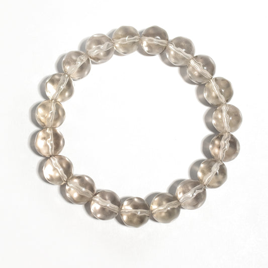 Natural Smoky Quartz Bracelet | Grounding, Stability & Inner Strength | Inspired by Eastern Wisdom