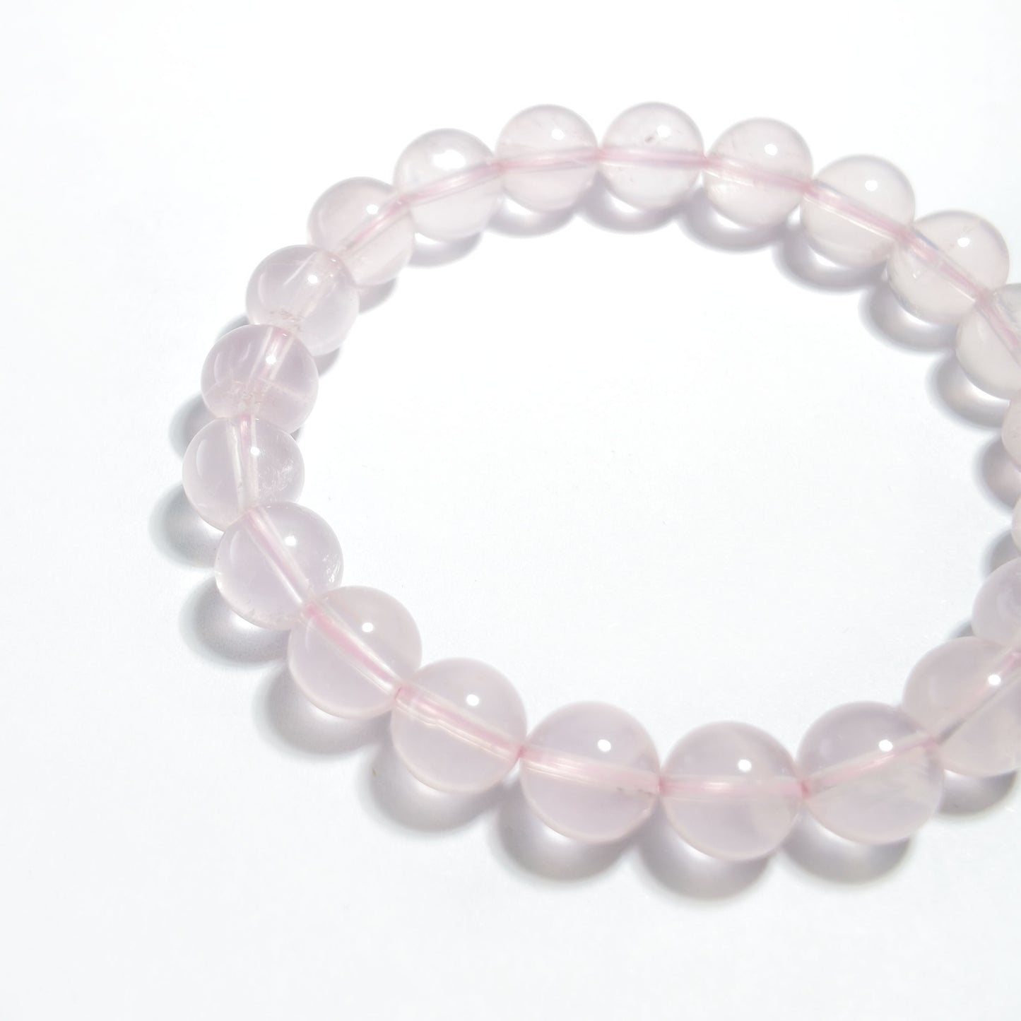 Natural Rose Quartz Bracelet | Love, Self Care & Harmony | Inspired by Eastern Wisdom