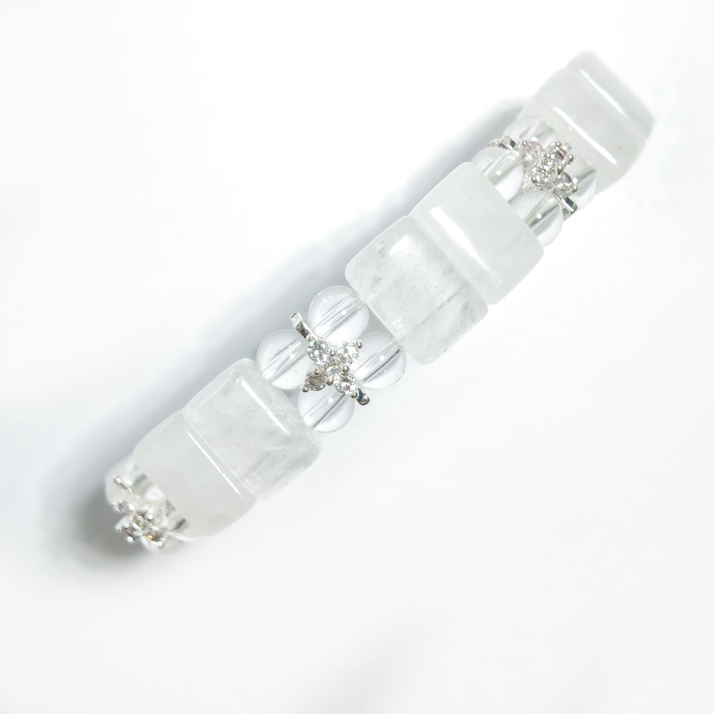Natural Clear Quartz Bracelet | Clarity, Purity & Balance | Inspired by Eastern Wisdom