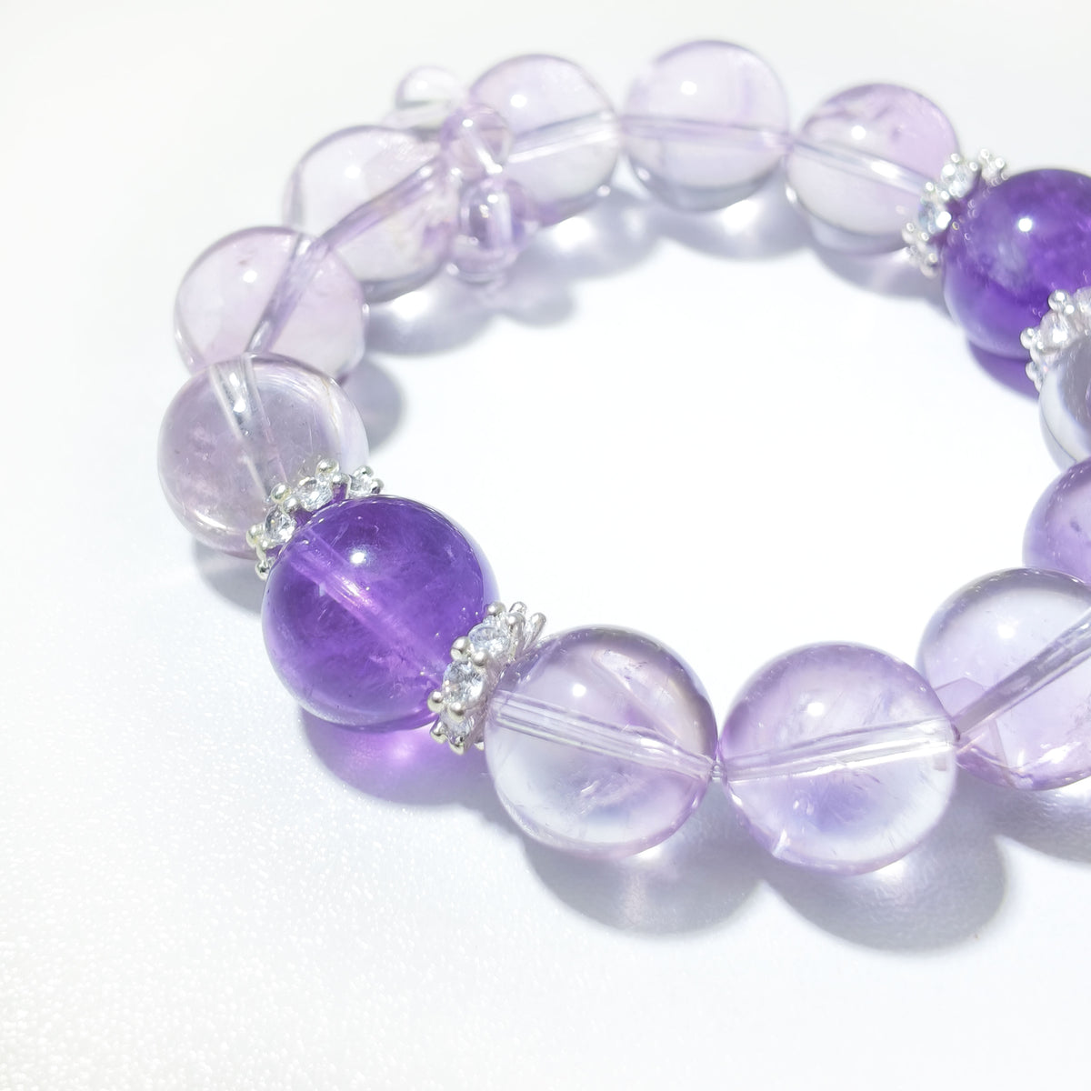 Natural Amethyst Bracelet | Intuition & Inner Peace | Inspired by Eastern Wisdom
