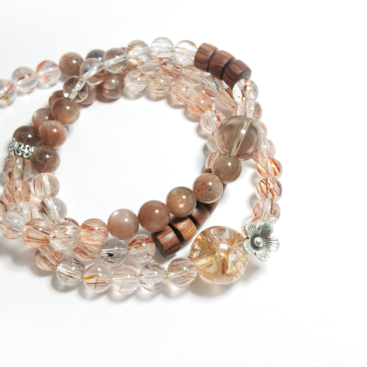 Natural Multi-Gemstone Bracelet | Confidence, Abundance & Balance | Inspired by Eastern Wisdom
